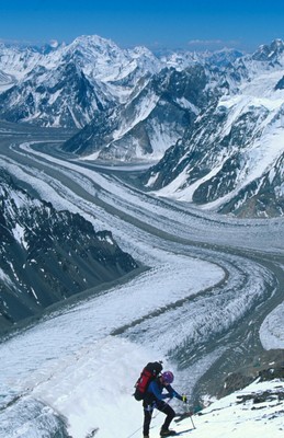 Baltoro glacier, "Strip" and Concordia