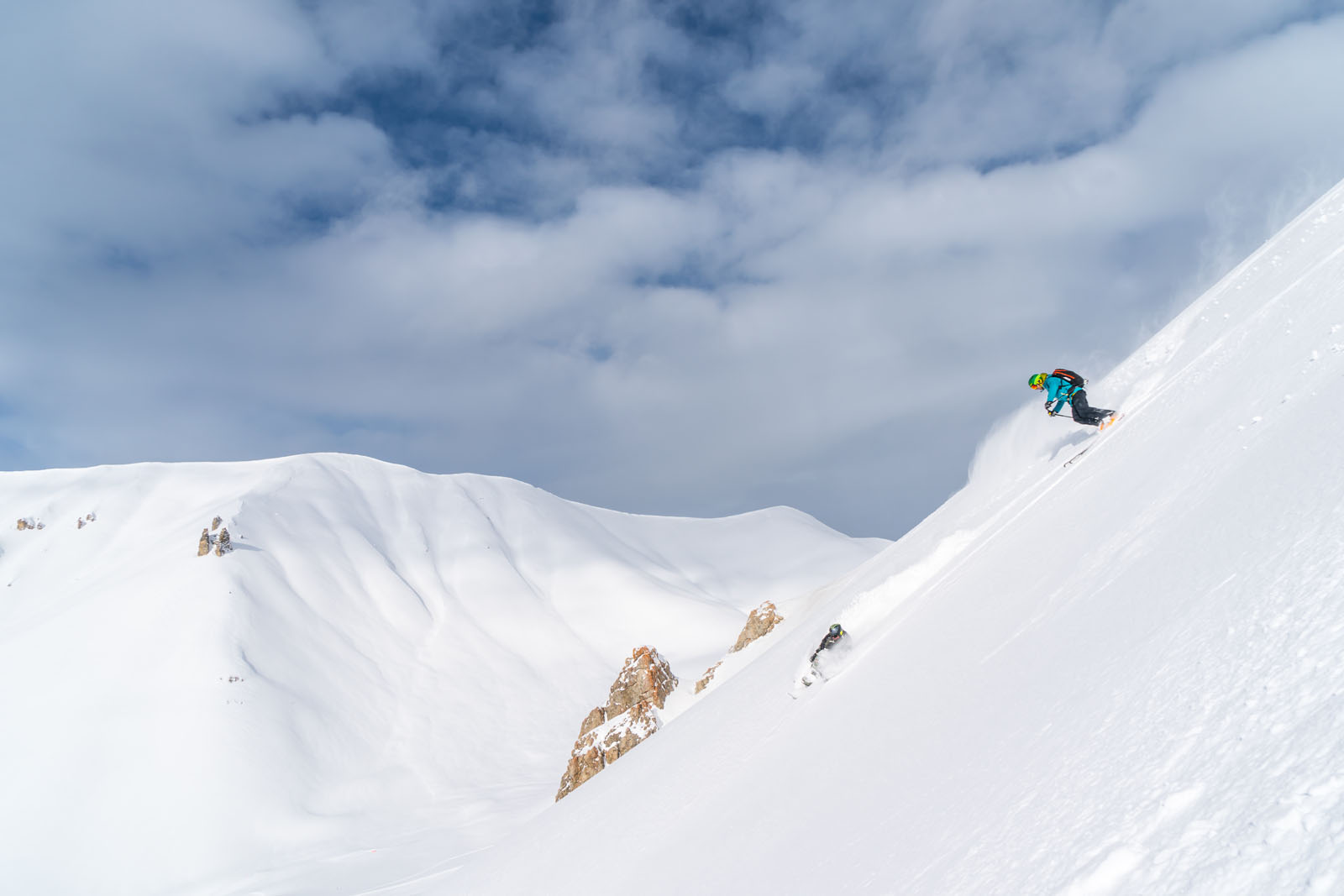 Montgenevre Jan 2018, with Martijn Schell