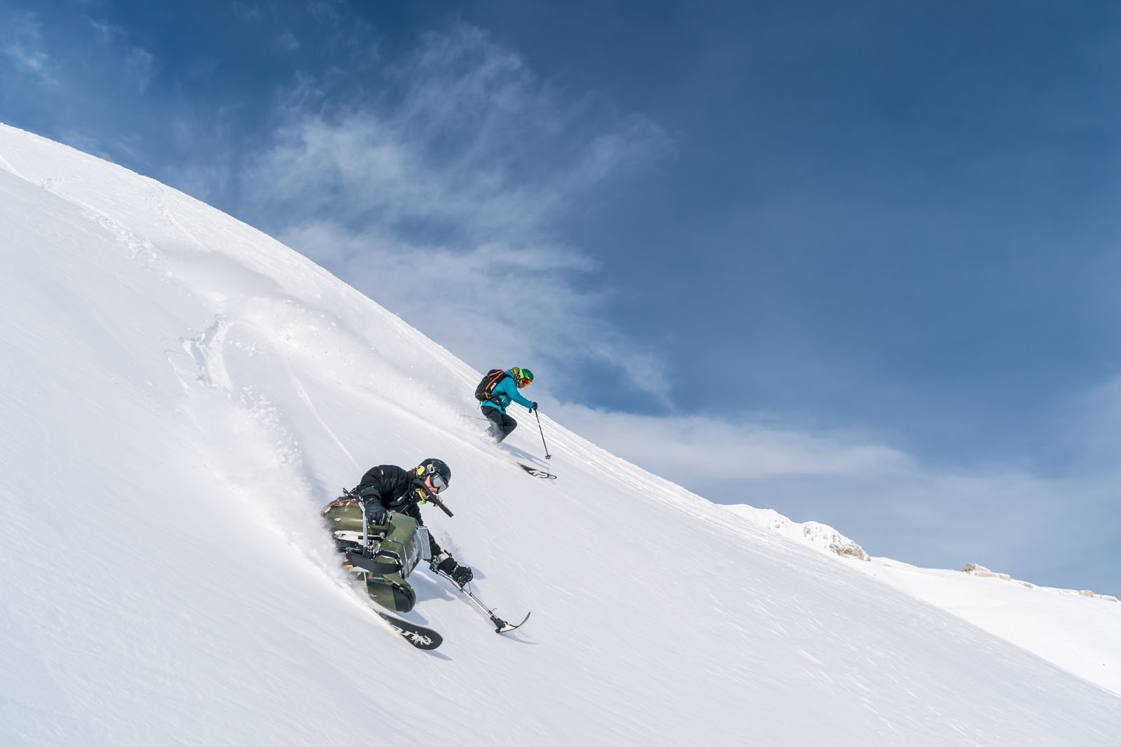 Montgenevre Jan 2018, with Martijn Schell