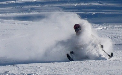 60cm powder, Montgenèvre, 2009